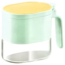 Couselect 家用磁吸勺調料盒 豆青色, 1個, 900ml