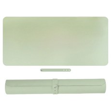 바롬몰 심플한 다용도 책상 매트, 민트 그린