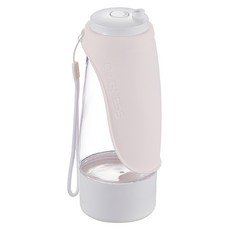 DOGNESS 多尼斯 二合一隨行飲水杯, 粉紅色, 1個