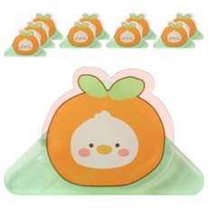 Moneyfull 可愛動物朋友三角角落夾 4號, 10個