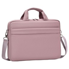 OMG 加絨氣囊防摔防撞電腦包 單肩/斜跨/手提筆電包 15.6~16.1吋, 粉色, 1個