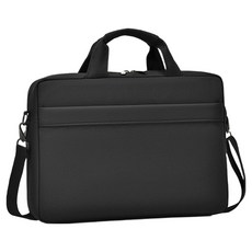 OMG 加絨氣囊防摔防撞電腦包 單肩/斜跨/手提筆電包 15.6~16.1吋, 黑色, 1個