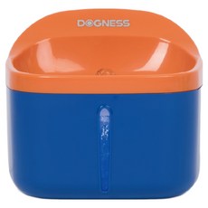 DOGNESS 多尼斯 自動飲水機, 1個, 藍色/橙色
