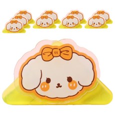 Moneyfull 可愛動物朋友們三角角落夾 6號, 10個