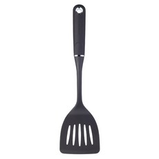 Masterclass 不沾濾油鍋鏟35.5cm，黑色，耐熱尼龍材質，輕鬆瀝油，不沾好清洗, 1支