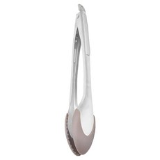 LuigiFerrero Norsk 不沾鍋尼龍餐夾30cm 米棕色, 耐熱不傷鍋, 止滑設計, 1支