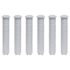FILTER KLASS 大林衛浴 D-clean 蓮蓬頭相容濾芯, 6個, 無香
