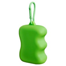 바이데 강아지 깔끔한 귀여운 풉백파우치, 그린클립, 1개, 1개입