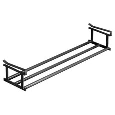 마켓피오 홈 공간절약형 길이조절 걸이형 신발정리대 타입4, 블랙, 1개