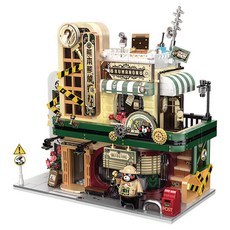 Prand 熊本熊 私立偵探事務所 積木 880035, 1個, 混合顏色