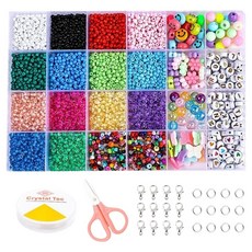 Mungudam DIY串珠手鍊材料套組, 013, 1套