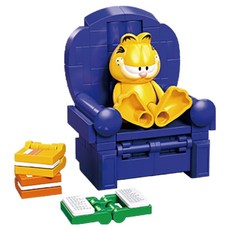 Prand 加菲貓 新朋友 巢穴沙發 玩具積木 M38-B1221F, 1個, 混合色