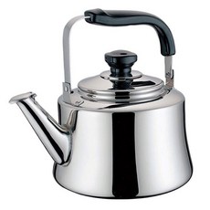 寶馬 Pearl Horse 316不鏽鋼笛音壺 5L 鳴笛燒水壺 電磁爐適用, 1個, 不鏽鋼色