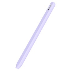 KODACHIEF 실리콘 일체형 애플펜슬커버 케이스 Apple pencil 2세대, 라벤더 바이올렛, 1개