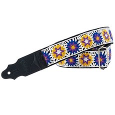 Righton Standard Plus 60 s Crochet White 吉他背帶, 1個, 單一商品