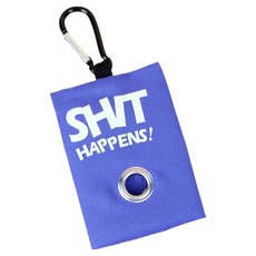 Baide 狗狗簡潔實用拾便袋收納包, 藍色, 1個, 1入