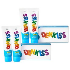 DENKISS 兒童牙膏, 115g, 4個