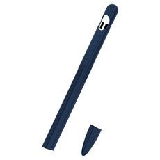 KODACHIEF 심플 애플펜슬커버 Apple pencil 1세대, 스트라이프 블루, 1개