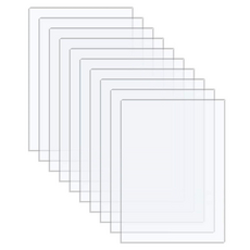 Taminayo 多用途壓克力便條繪圖板 13 x 18 cm, 10個, 透明