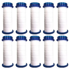 葉子小舖 三段式蓮蓬頭專用濾芯 無香 有效過濾雜質 呵護肌膚, 10個