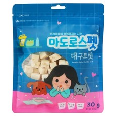 마도로스펫 반려동물 트릿, 대구, 30g, 1개