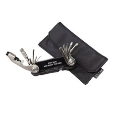 KPLUS 14合1自行車維修工具組 輕巧便攜 多功能整合 自行車維修必備, 9.2 x 4.5 x 3 cm, 1個