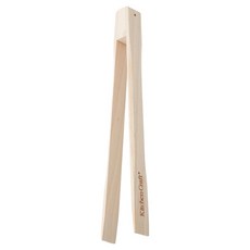 KitchenCraft 櫸木吐司餐夾 25.5cm 木色, 天然櫸木材質, 適用於早餐、下午茶或派對, 1支