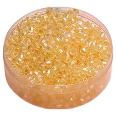 Mungudam DIY 串珠工藝 手鍊 鑰匙圈 製作材料配件 800入組, 1套, 黃色