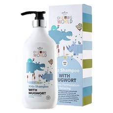 Hallmark童話樂園舒淨洗髮露 艾草北鼻香 600ml 溫和不刺激 呵護寶寶頭皮, 1瓶