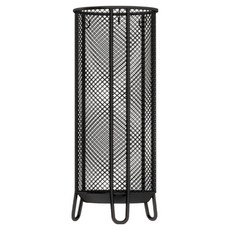 HICKIES 鋼網立式圓形雨傘架, 1個, 黑色