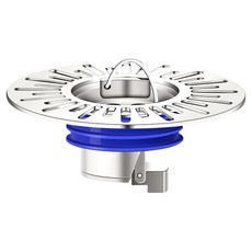 Musiki's Clean Guard 防臭防蟲廁所排水孔防臭器, 銀色