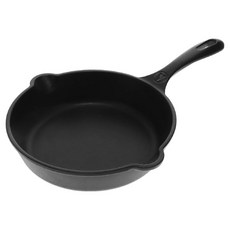 哥倫比亞 VICTORIA 單柄鑄鐵鍋 20cm 導熱均勻、適用多種爐具 輕鬆烹調美味佳餚, 1個