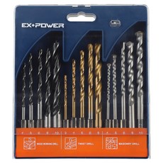 EX-POWER 六角鑽頭 15種組 EDH-15S, 1套