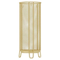 HICKIES 鋼網圓形立式雨傘架, 1個, 金色