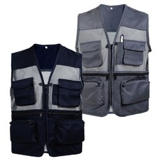 CAMEL Apparel 多用途工作涼感網眼背心2件組