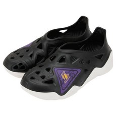 NBA 男款 隊徽 雙色水鞋 湖人隊 3321167120 us7,070,250mm, 黑色/白色