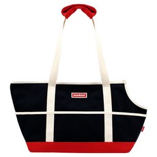 Kinikini狗狗拼色外出包, 1個, 黑色