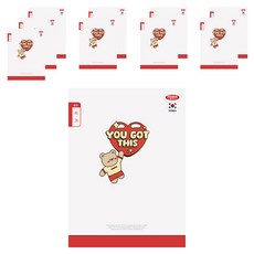 PENPIA 800 小學適用8格習字練習筆記本, 10本, 顏色隨機