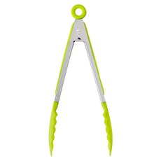 ibili 繽紛不沾餐夾 23cm 顏色隨機 不沾耐熱材質 輕鬆夾取 廚房分菜好幫手, 1支