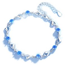 C-Jark 核心手鍊 海洋愛心手鍊 19cm, 1個