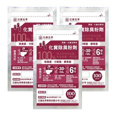 巨融化學 化糞池除臭劑3件組，天然酵素配方，有效分解異味，保持排水暢通, 100g, 1組