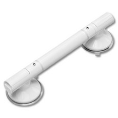 스카위즈 안전 욕실 손잡이 화이트, 흡착45, 1개