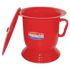 大便器, 1個, 紅色