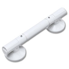 스카위즈 안전 욕실 손잡이 화이트, 탈착45, 1개