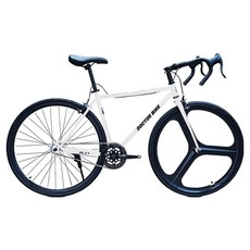 닥터바이크 700C 28C 입문용 픽시자전거 PS-27-1, 화이트, 1개, 160cm