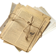 Enrich 優雅復古攝影道具 復古紙 57入