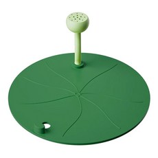 葉子小舖 荷葉地漏防臭矽膠墊矽膠材質 有效防臭 保持廚房清新, 1個, 綠色