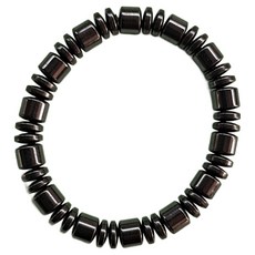 C-Jark 串珠雙層扁平磁吸 8mm 手鍊 18.5cm, 1個