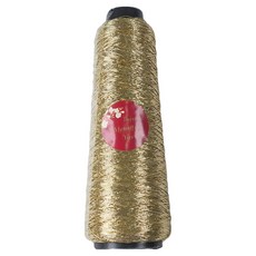 청송뜨개실 씬 메탈릭 얀 뜨개실 100g, 03.골드, 1개