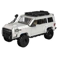 Prand 汽車 Toyota 4Runner 積木 PB8809, 1個, 混合色